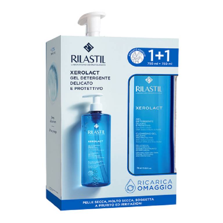 RILASTIL XEROLACT GEL DET X2