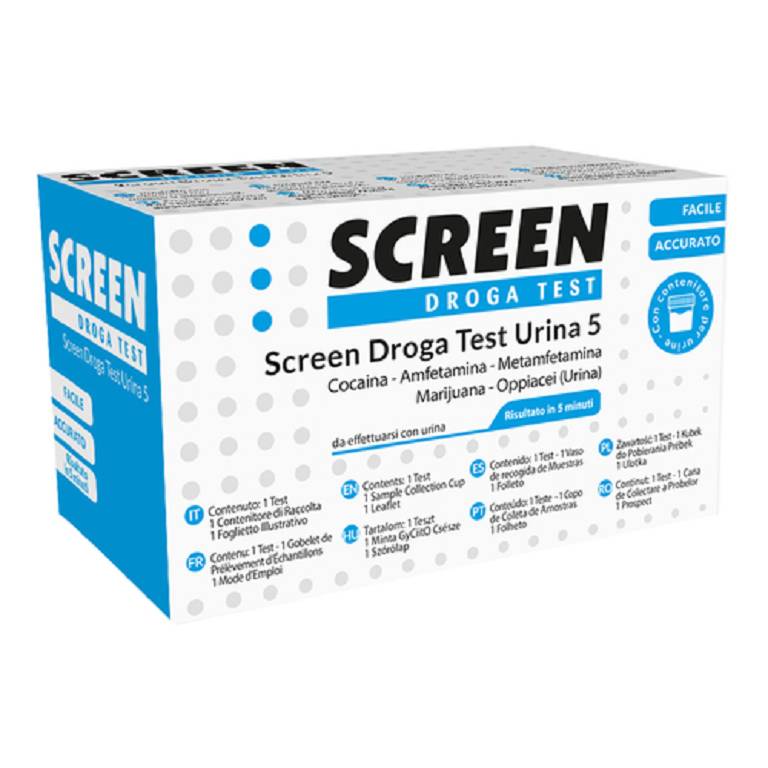 SCREEN DROGA TEST URINA 5