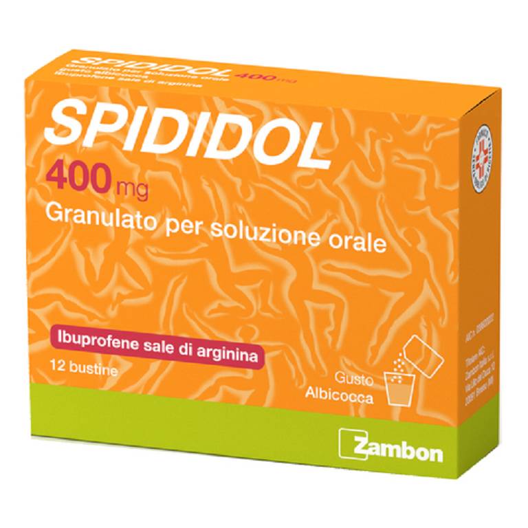 SPIDIDOL*OS GRAT 12BS 400MG AL